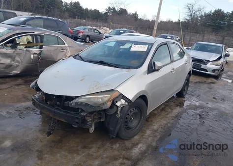 2017 Toyota Corolla L z USA, uszkodzony, nr VIN 2T1BURHEXHC824414